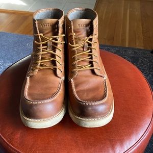 Eastland Lumber Up Moc Toe Wedge Sole Boots